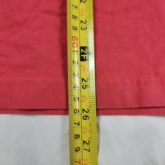 Life Is Good Mens Small Red Shirt Land Of The Free Because Of The Brave Graphic - Picture 9 of 9